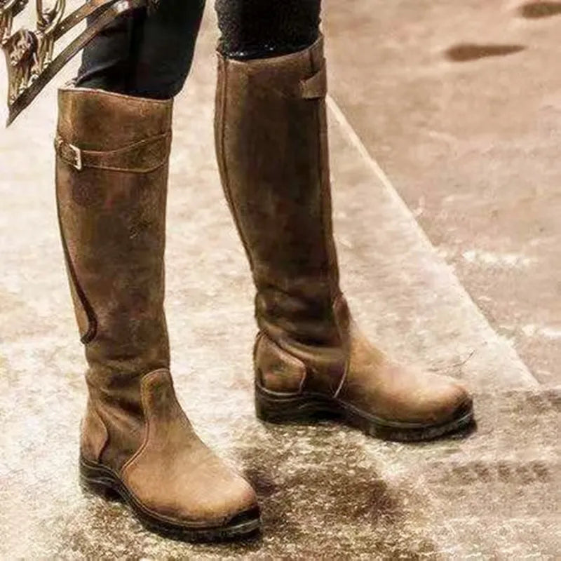 Madi | Stivali Da Equitazione In Pelle Impermeabile