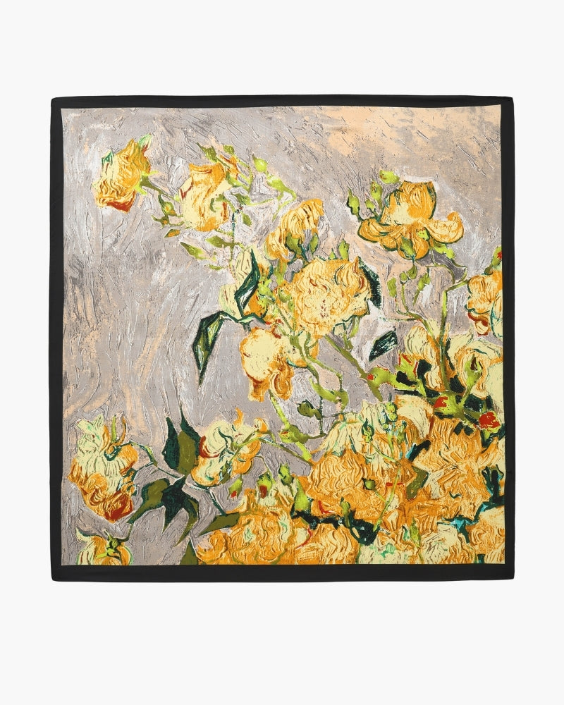 Foulard Giardino Impressionista Stile Ravelli Milano