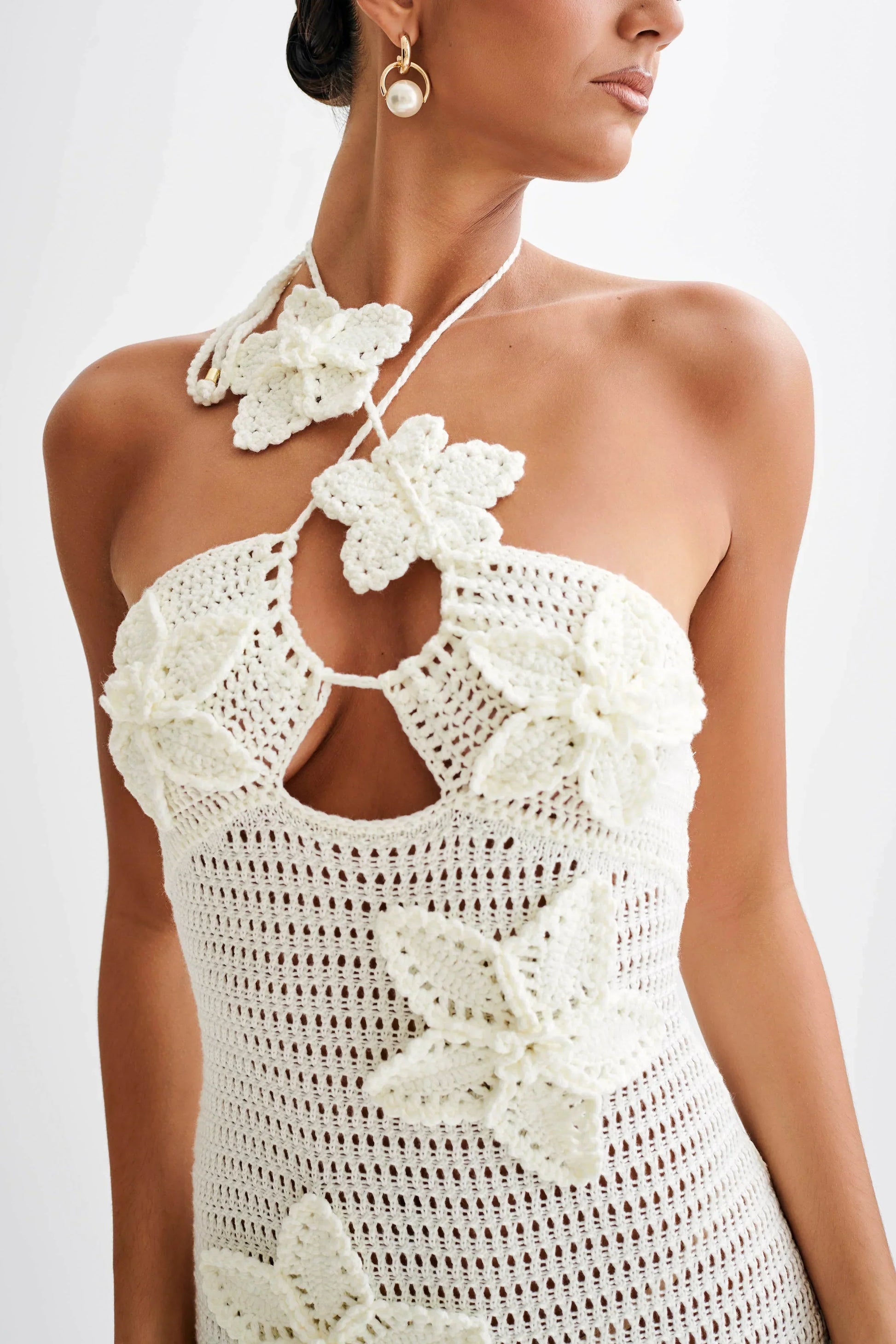 Azura Crochet Maxi Dress - Montaracrest