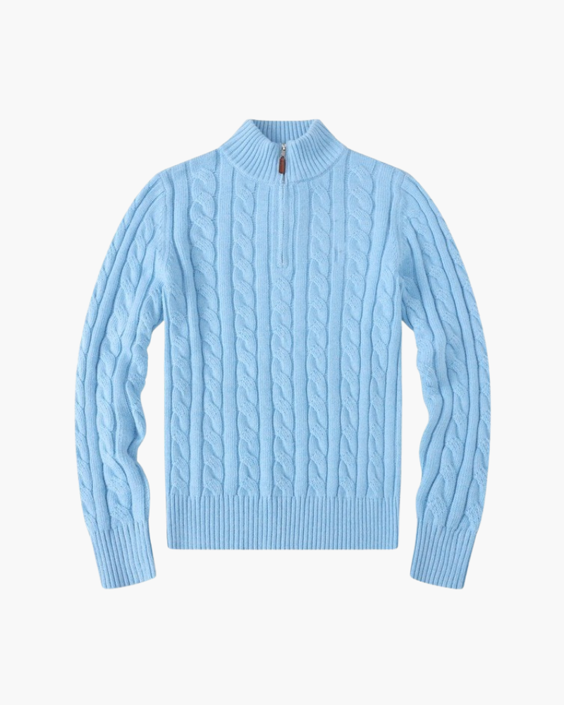 Maglione Donna Verbier con Mezza Zip
