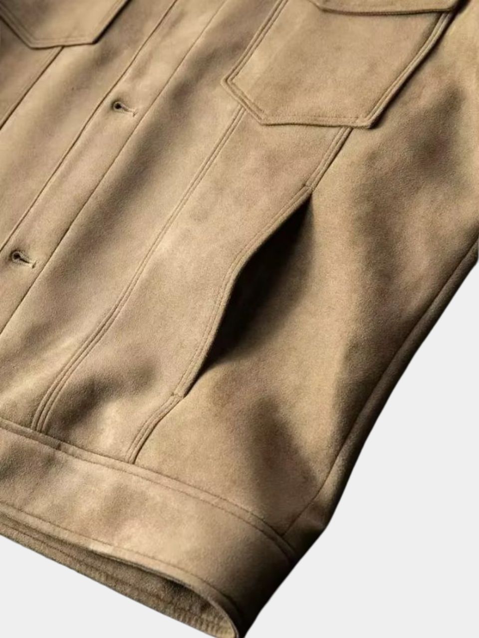 Leather pilot jacket by Montaracrest, featuring a classic design with a front zipper and stylish collar, displayed on a hanger.