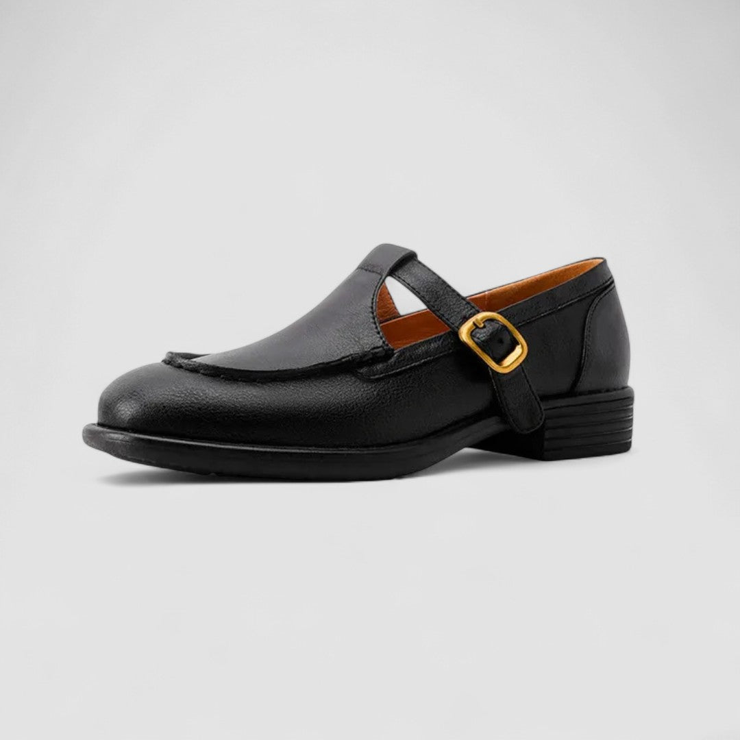 Avery™ | Scarpe Mary Jane Ortopediche con Punta Quadrata