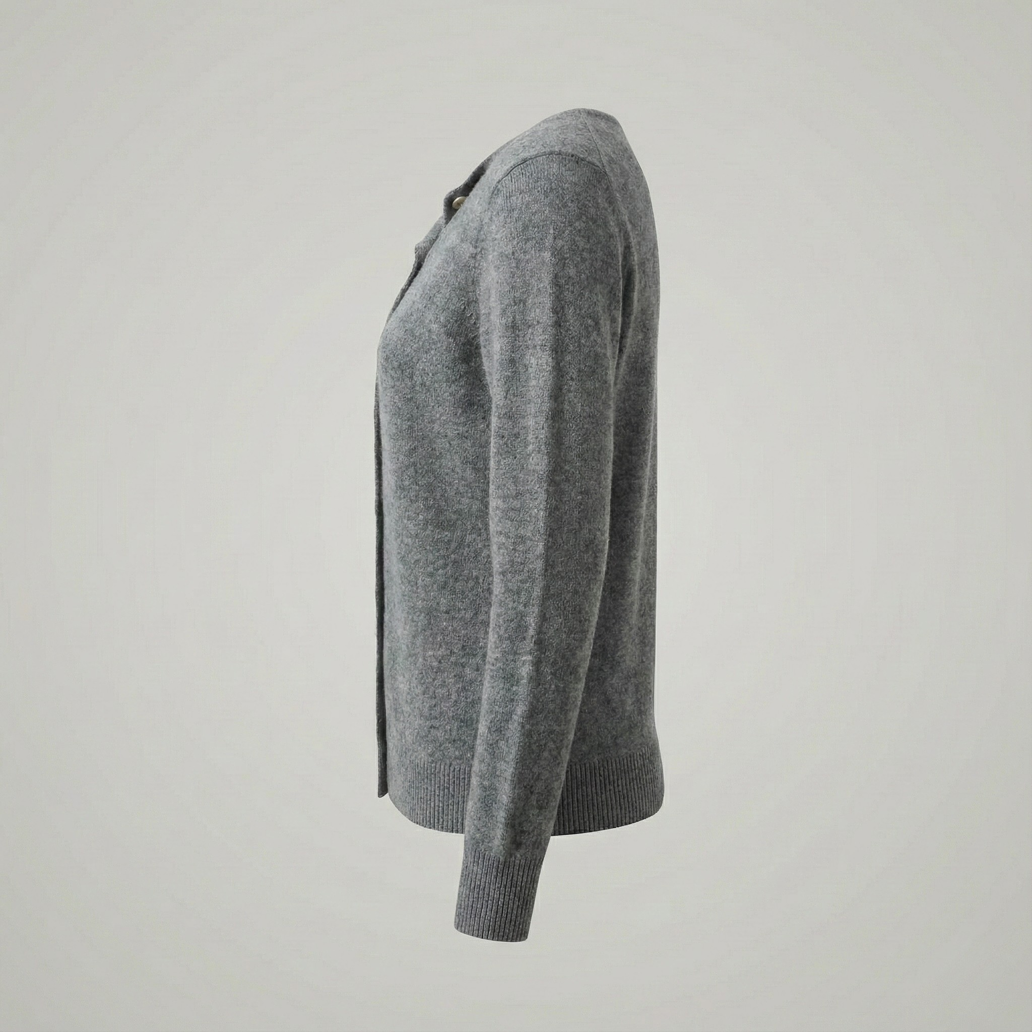 Nova™ | Maglione Asimmetrico in Cashmere con Bottoni Laterali