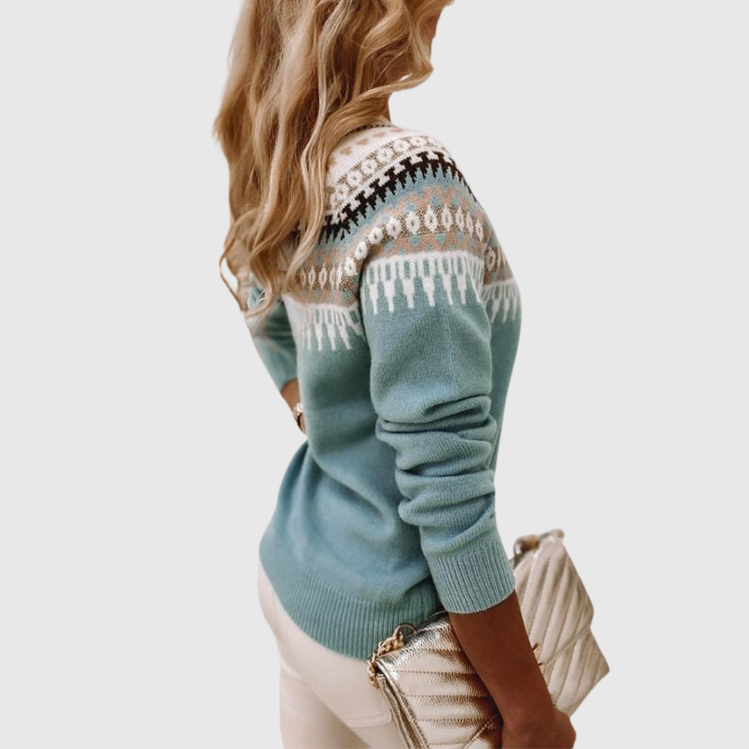 Celeste™ | Maglione in Maglia
