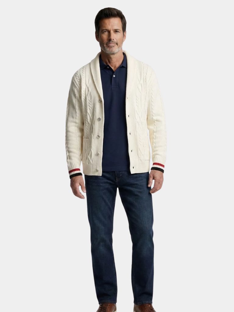 Montaracrest maglione con collo a sciarpa, warm knit sweater featuring a stylish scarf collar, in a cozy, textured design.