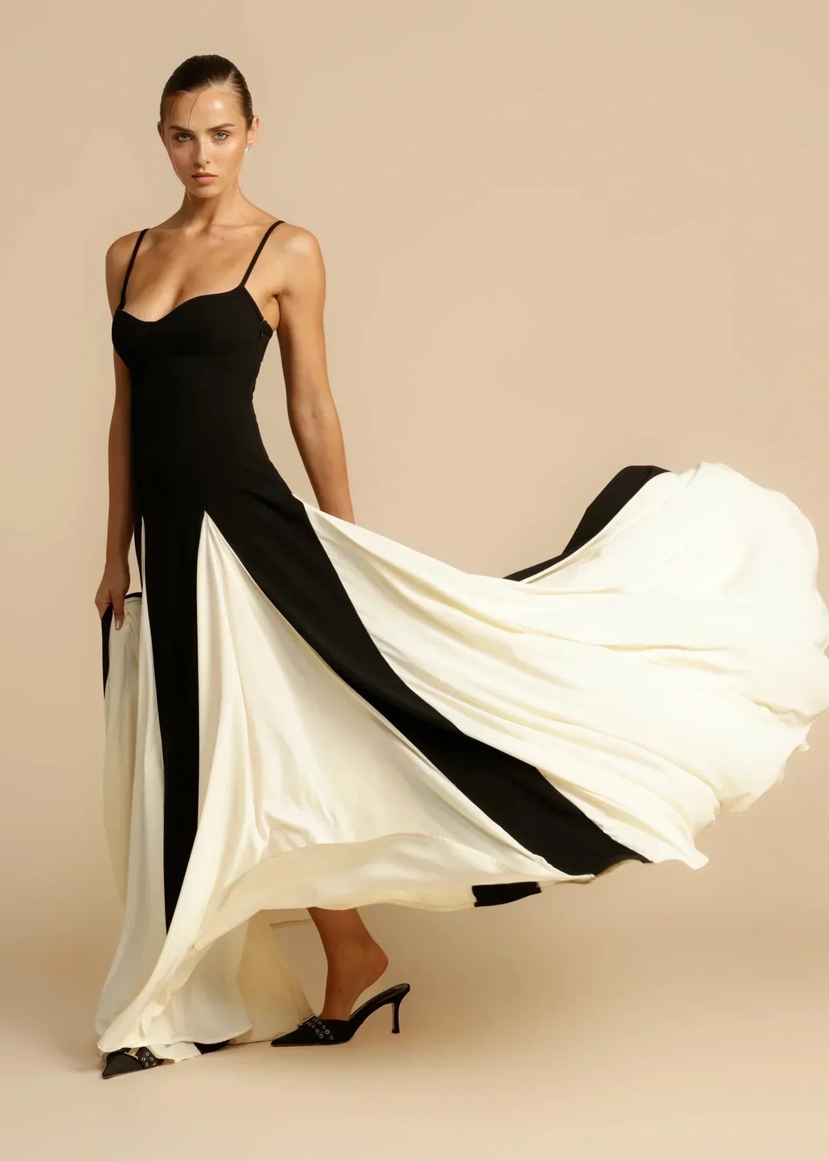 Montaracrest princess dress in a flowing, elegant design with intricate details, perfect for special occasions.