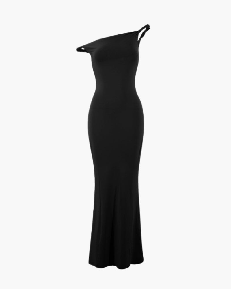 Abito Lungo Bodycon Monospalla - Montaracrest