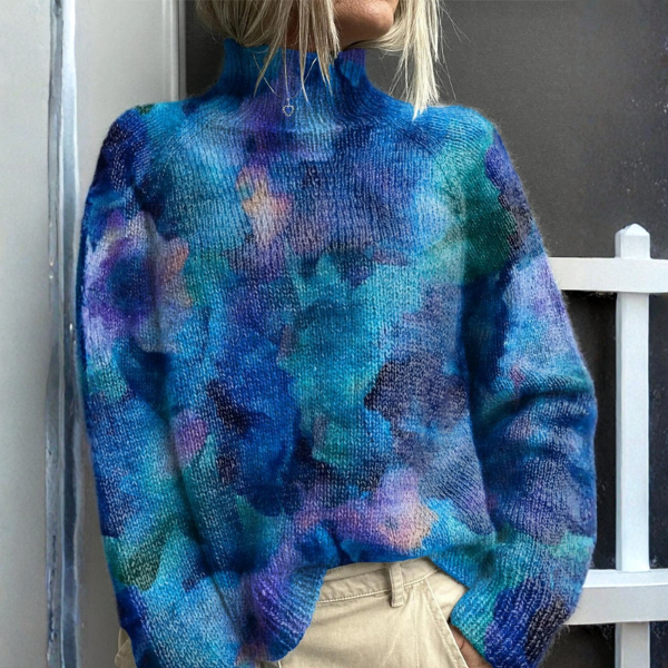 Nora™ | Maglione Artistico Acquerello