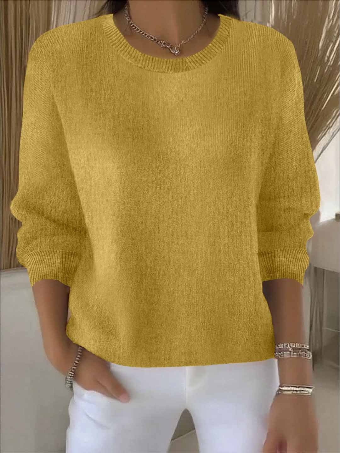 Livia – Maglione Classico In Maglia