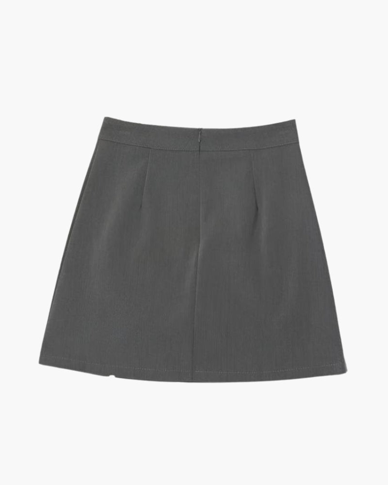 Minigonna Oxford Linea Dritta
