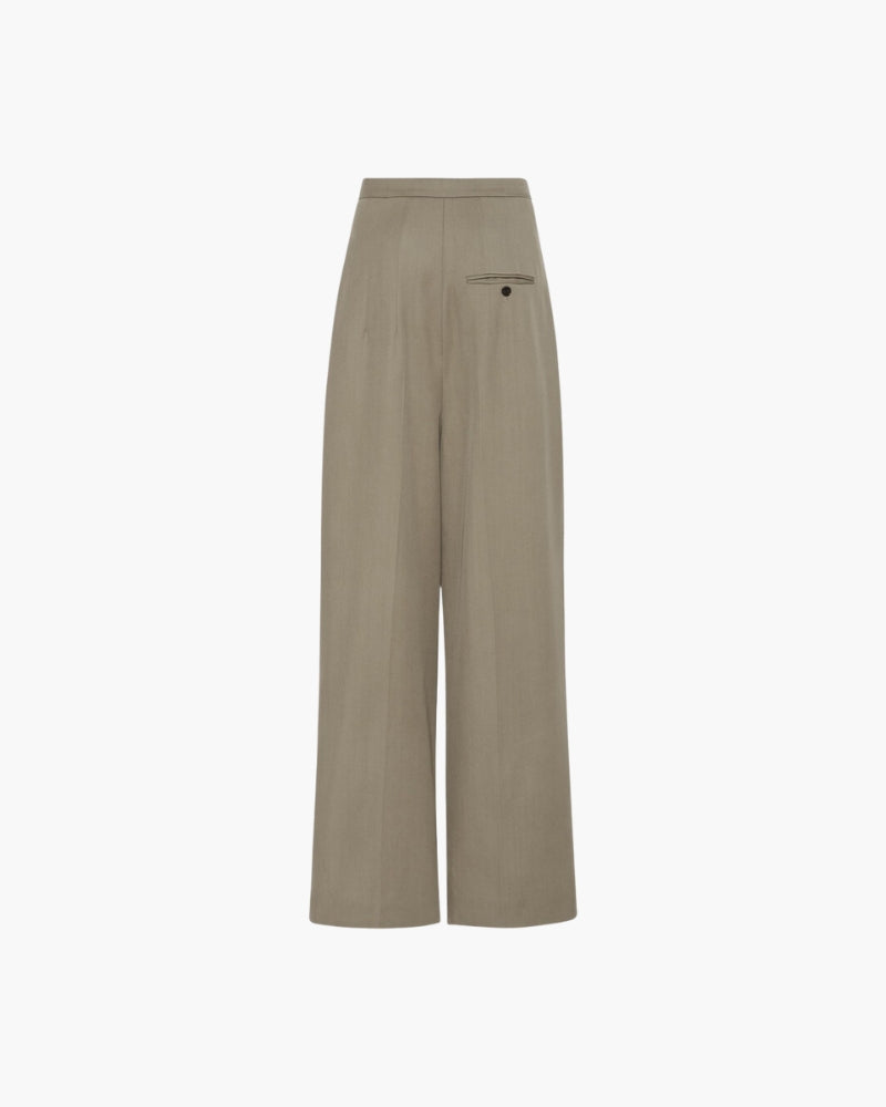 Pantaloni Oversize in Lana