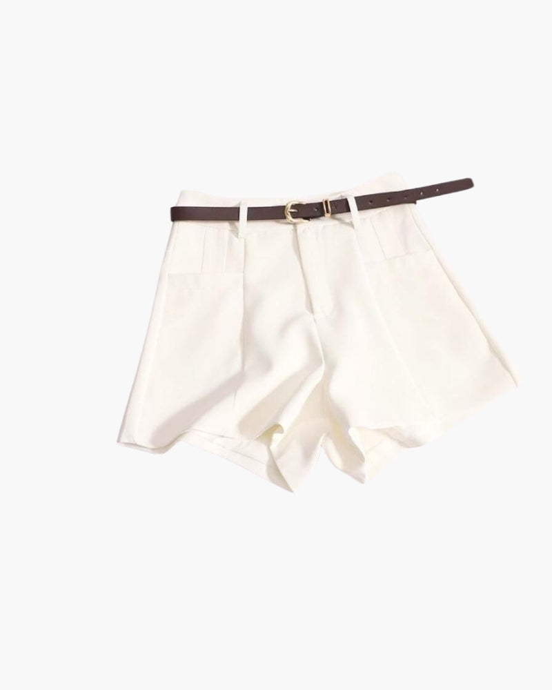 Vintage Luxe Shorts — Shorts Eleganti d’Ispirazione Classica