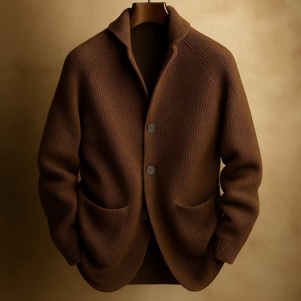 Ravelli Milano Lightweight Knitted Cardigan with Buttons - Montaracrest