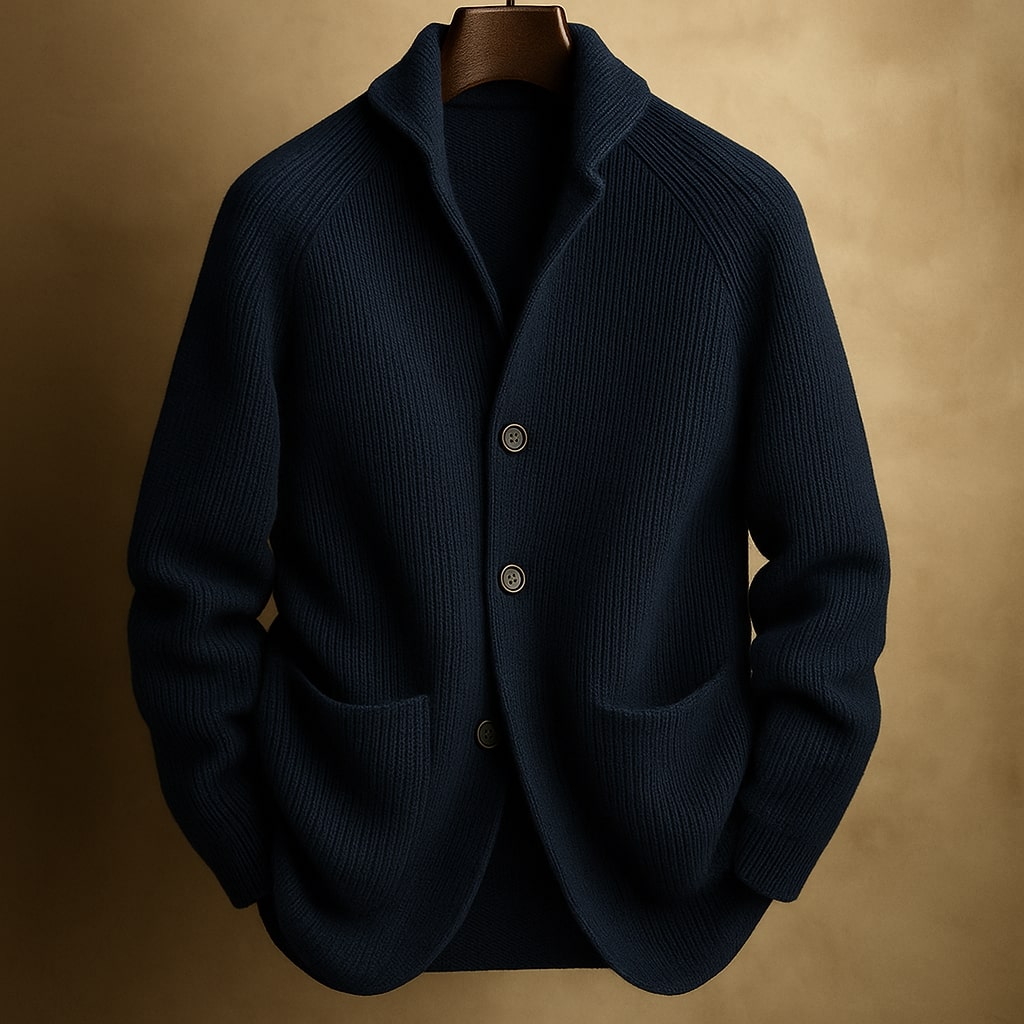 Ravelli Milano Lightweight Knitted Cardigan with Buttons - Montaracrest