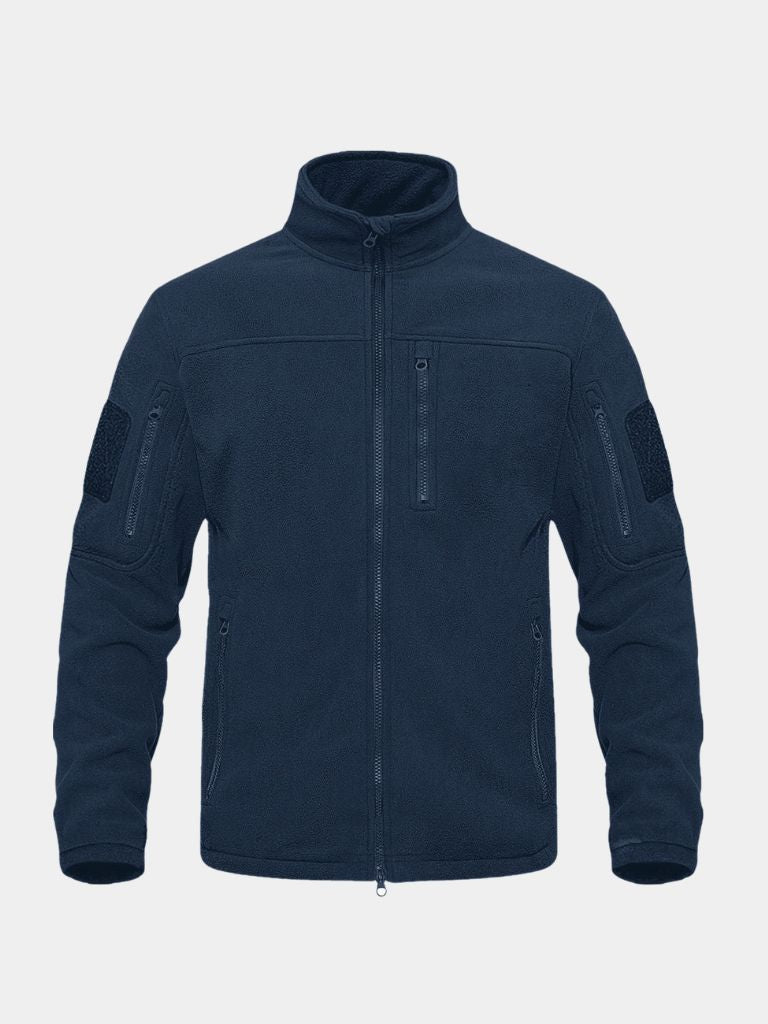 Montaracrest Utility Alpina Lucerna jacket in dark green with multiple pockets and a hood, displayed on a hanger.