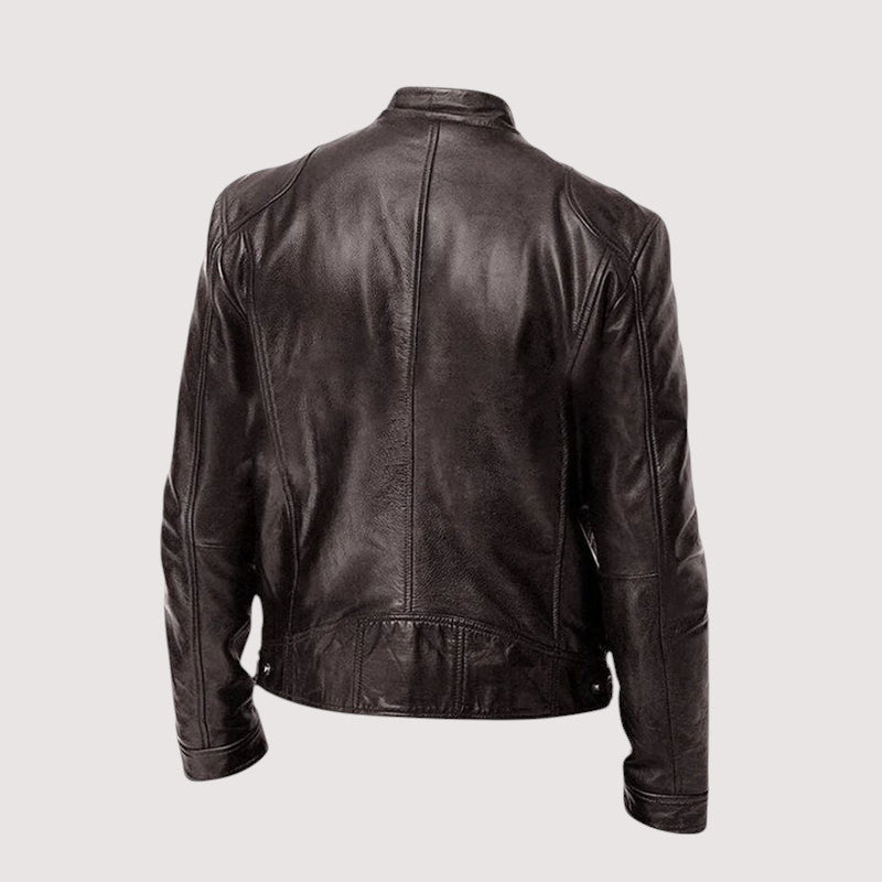 Mitchell | Giacca In Pelle Da Uomo - Montaracrest
