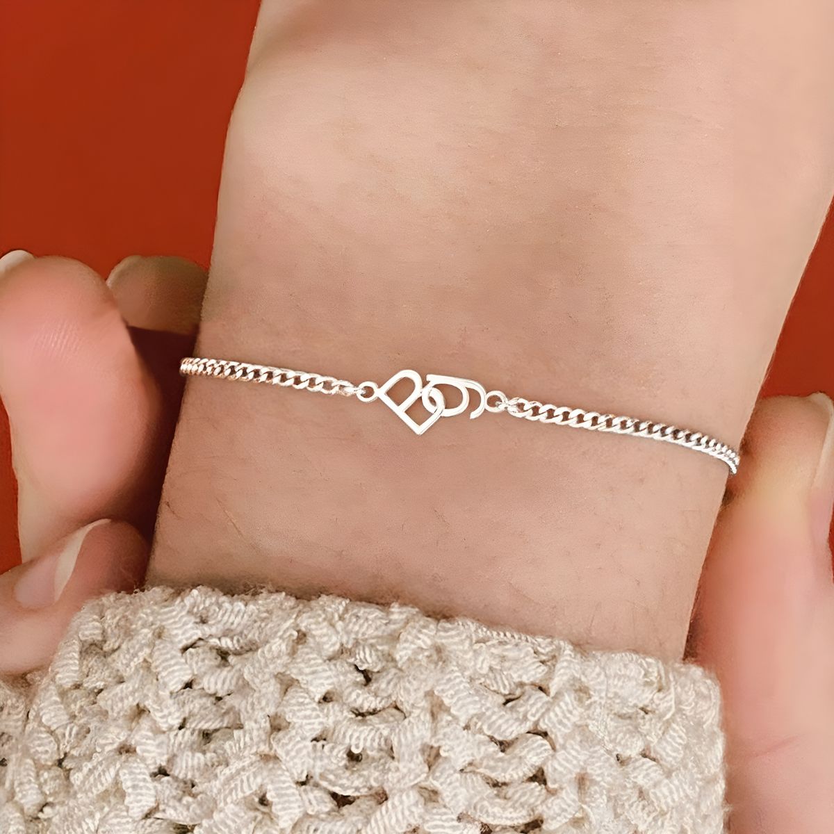 Legame™ | Bracciale con Iniziali Intrecciate