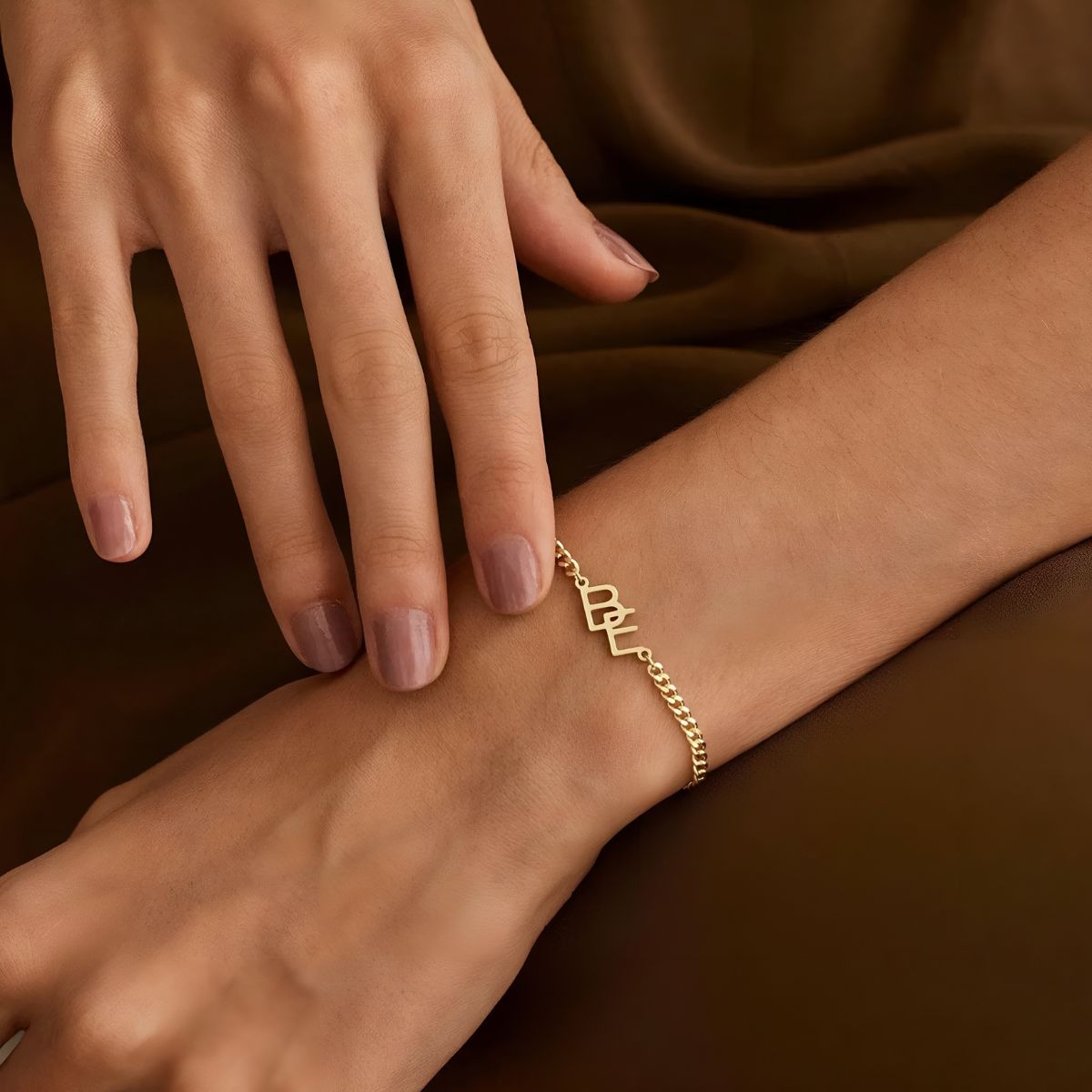 Legame™ | Bracciale con Iniziali Intrecciate