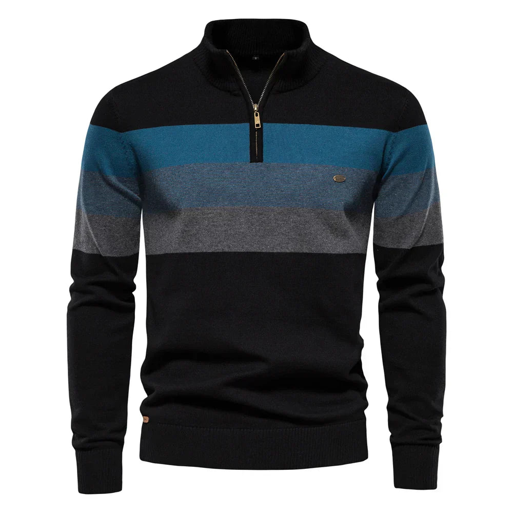 Montaracrest Neuhaus elegant pullover with high collar, soft fabric and stylish design, suitable for sophisticated casual wear.