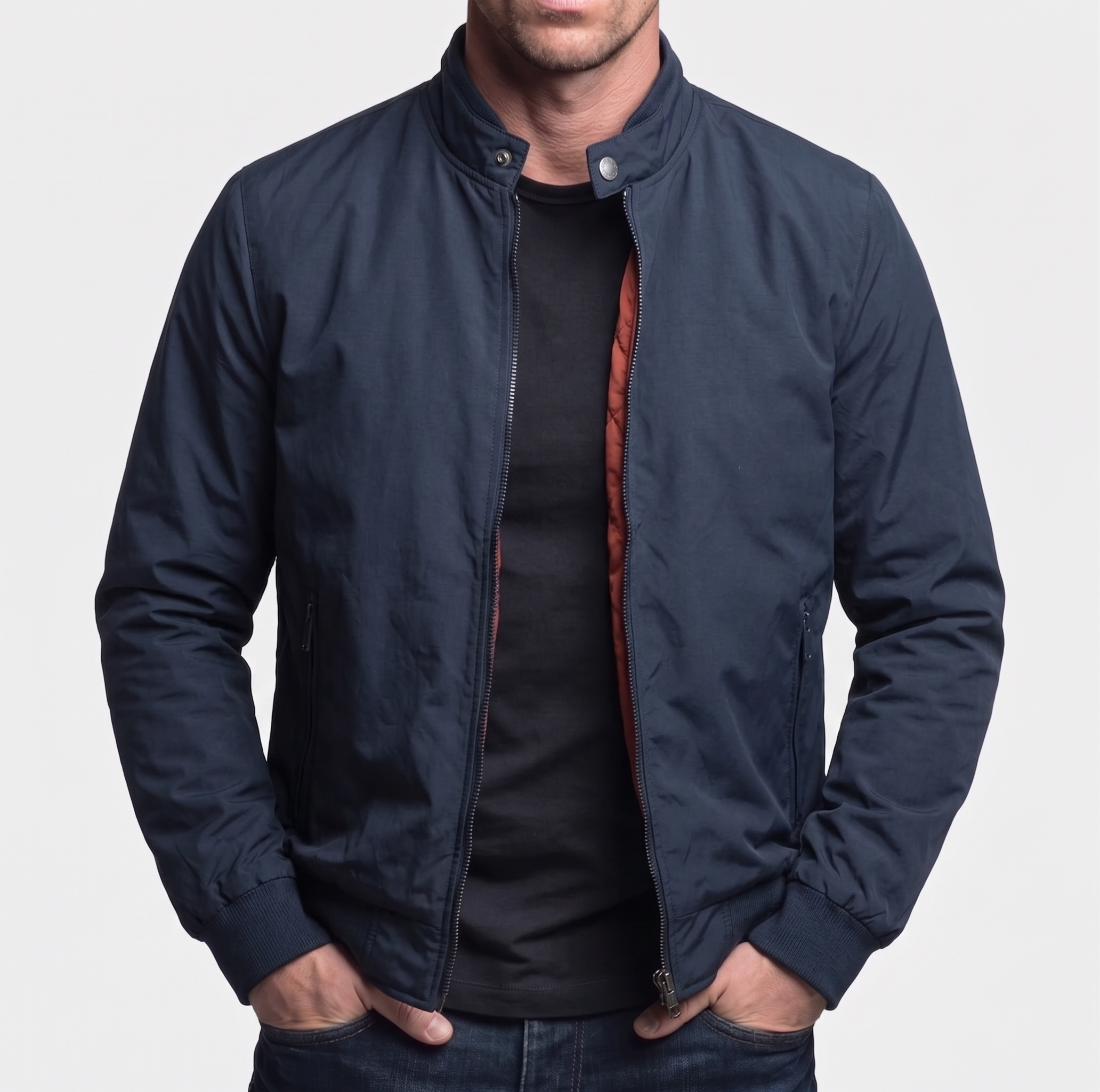 Stealth Onyx – Bomber Antivento Slim Fit