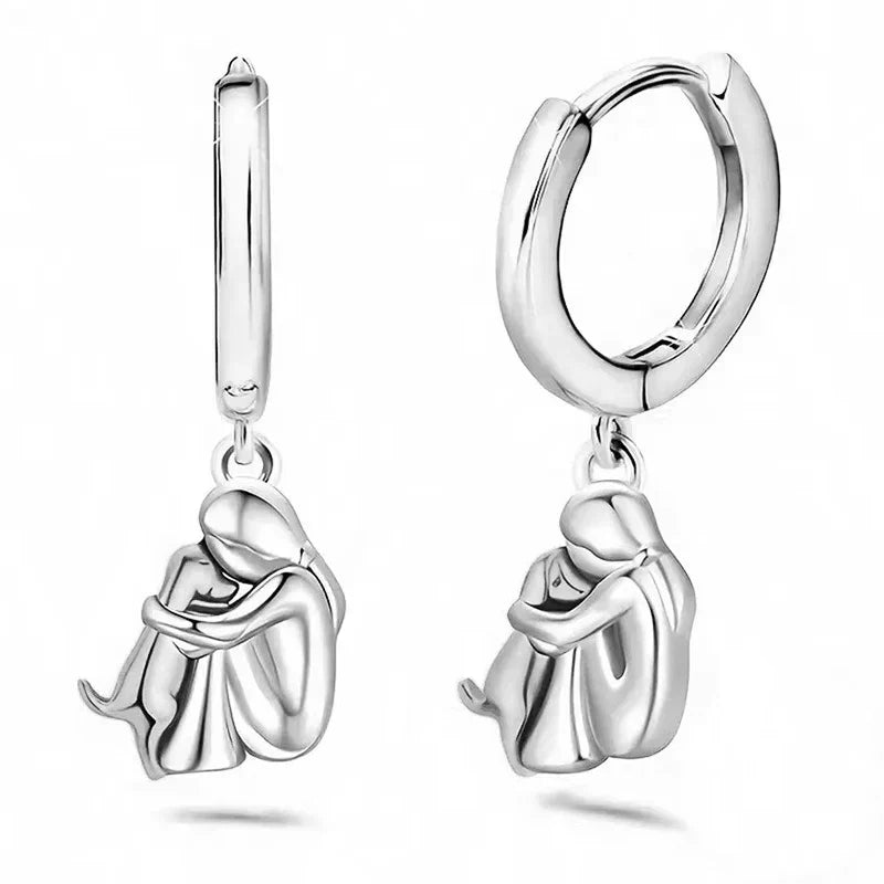 Aria & Lily | Dog Hug Earrings