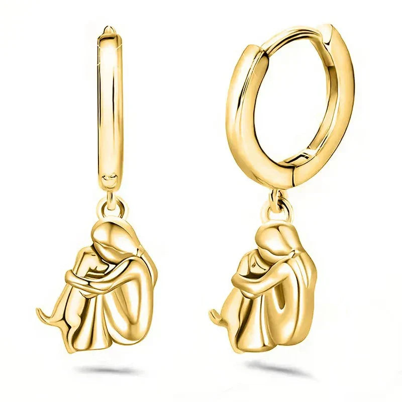 Aria & Lily | Dog Hug Earrings