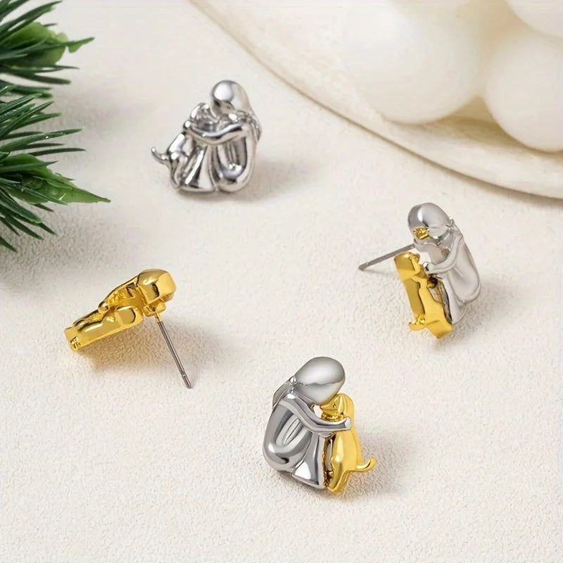 Aria & Lily | Dog Hug Earrings