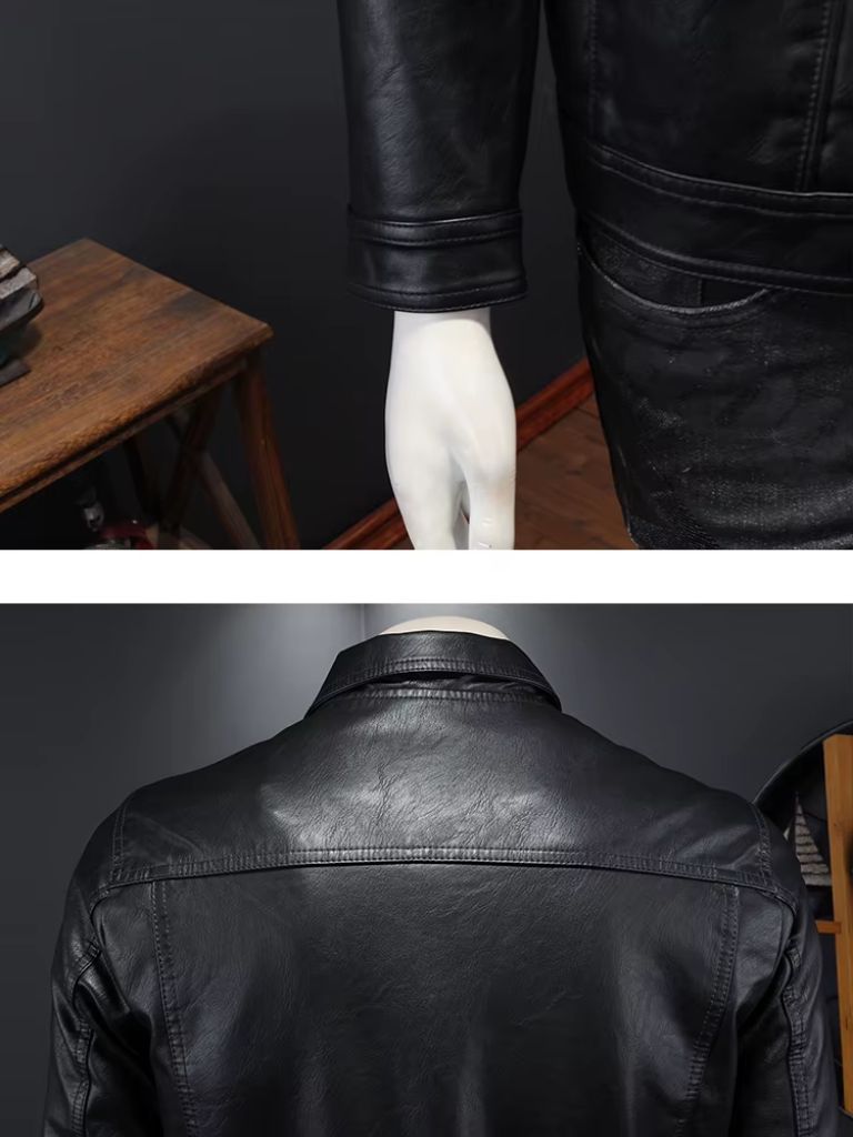 Bronze-colored rebel leather jacket by Montaracrest featuring a cross-crown design, stylish and edgy for a bold look.