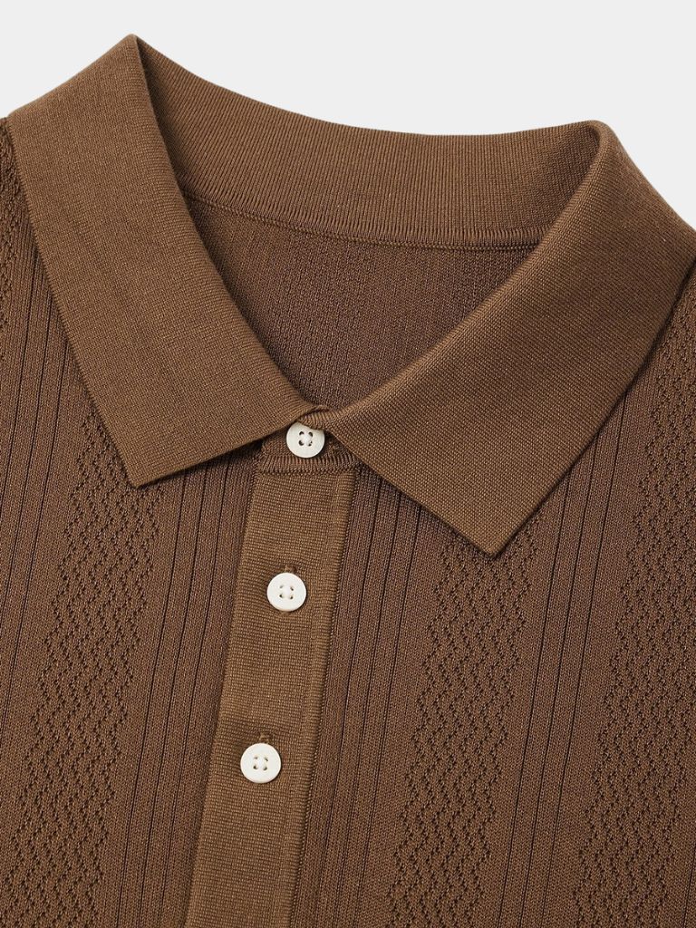 Montaracrest Café Milano Polo shirt with a cross crown logo, soft fabric, classic fit, in a stylish design.