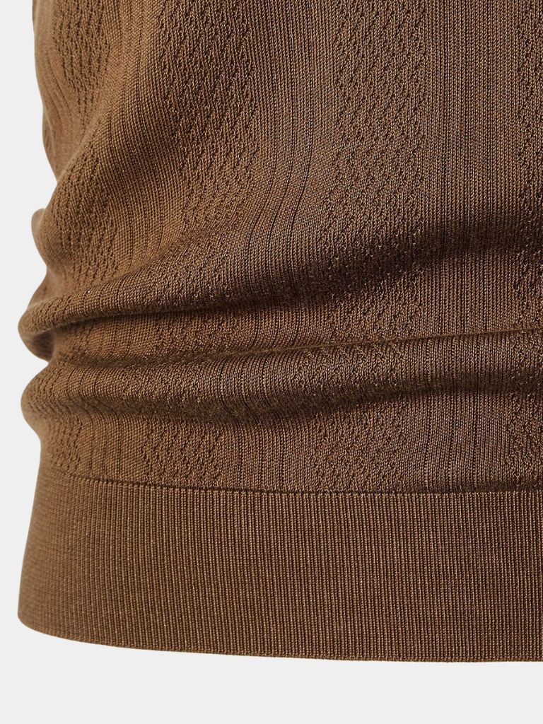 Montaracrest Café Milano Polo shirt with a cross crown design, soft fabric, and classic fit, perfect for casual or smart-casual wear.