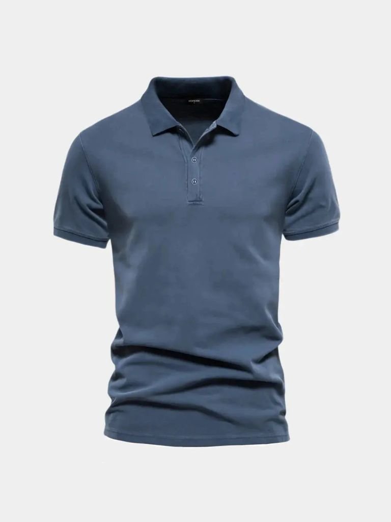 Montaracrest essential cotton polo shirt with a cross crown logo, featuring a classic design and comfortable fit.