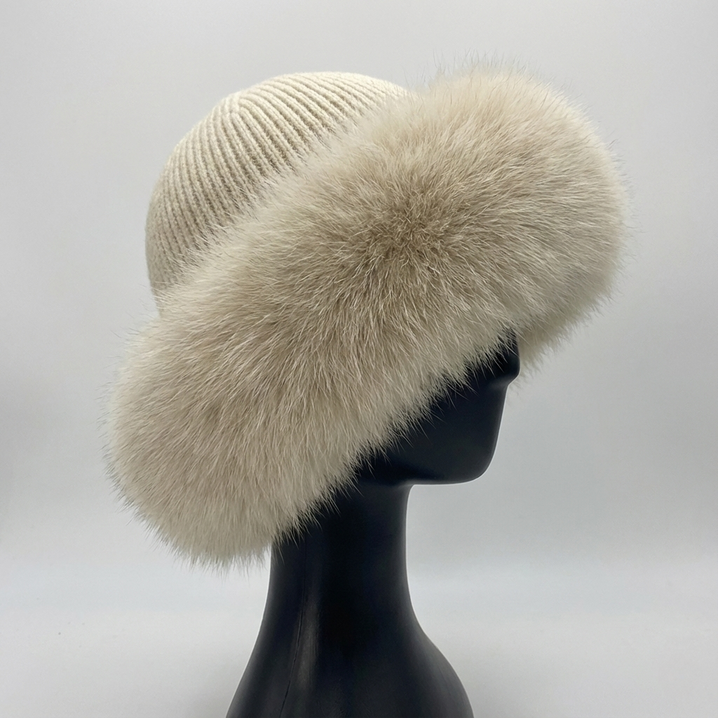 Celeste™ | Berretto In Pelliccia Di Volpe