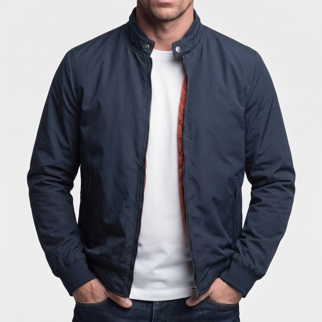 Stealth Onyx – Slim-Fit Windbreaker