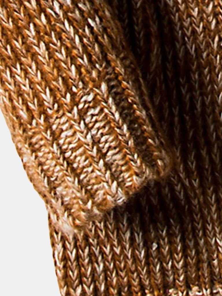 Montaracrest Himalaya Knit Hooded Jacket featuring a cozy knit fabric, hood, and intricate cross crown design.