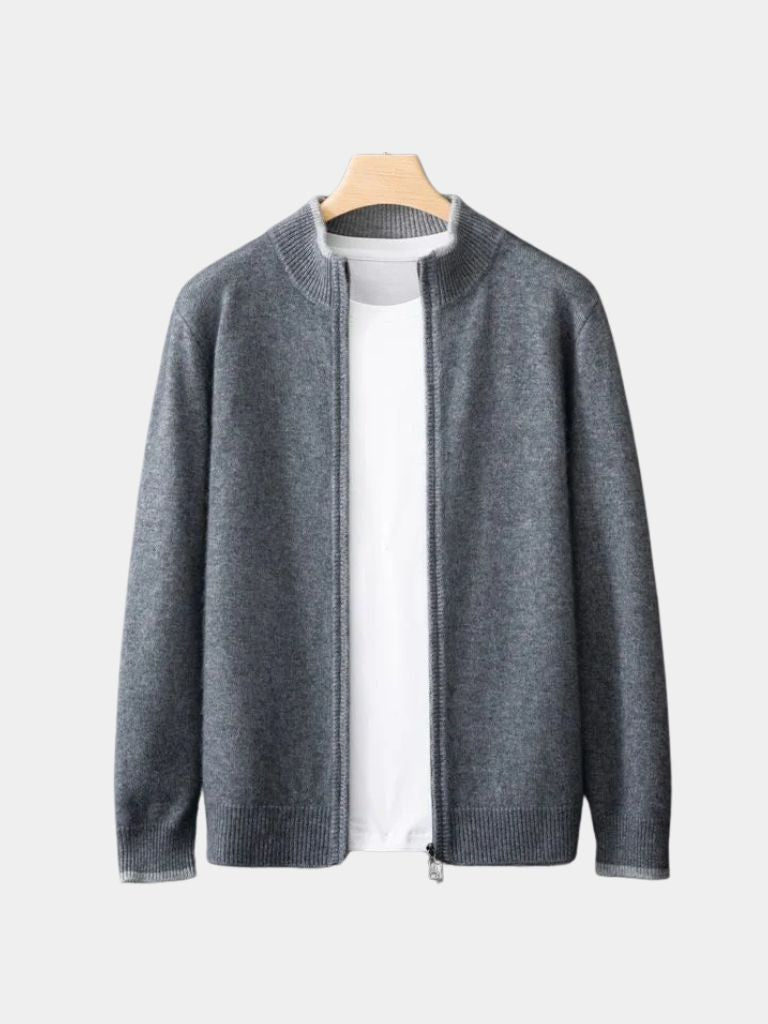 London Fog cashmere jacket by Montaracrest, stylish coat with a cross-crown design, soft and warm for cold weather.
