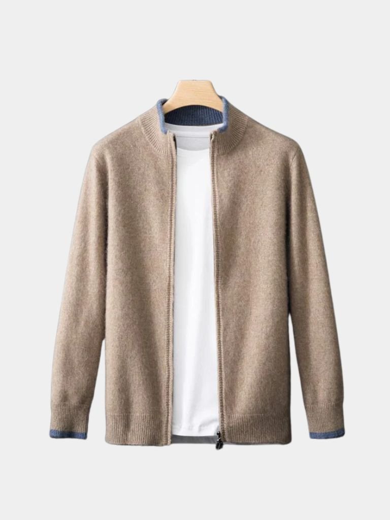 Montaracrest London Fog cashmere jacket with a cross-crown design, a stylish men's blazer made of soft, luxurious fabric.