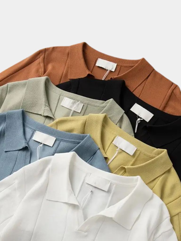 Montaracrest Portofino polo shirt featuring a cross crown logo, classic fit, and breathable fabric, ideal for casual wear.