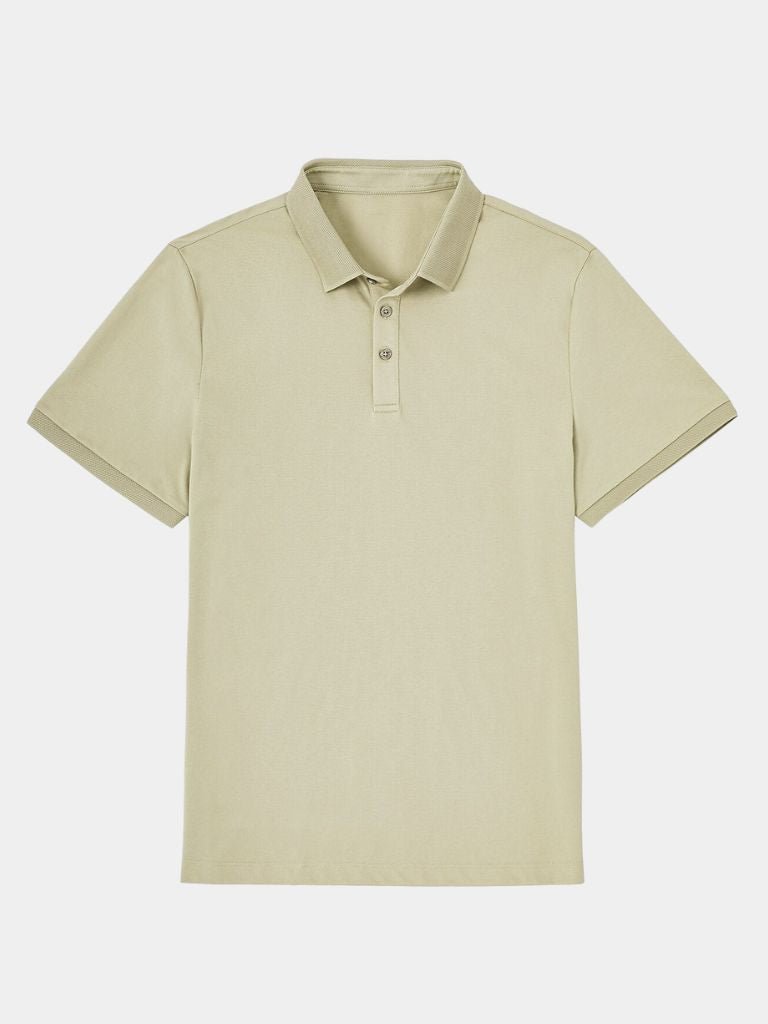 Montaracrest Polo Classica Senza Tempo, a timeless classic polo shirt with a cross crown logo on the chest.