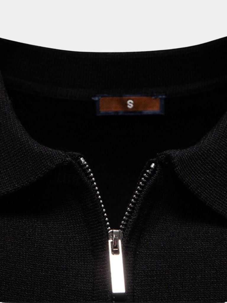Ivory Polo shirt by Montaracrest featuring a cross and crown logo, showcasing a classic design and comfortable fit.